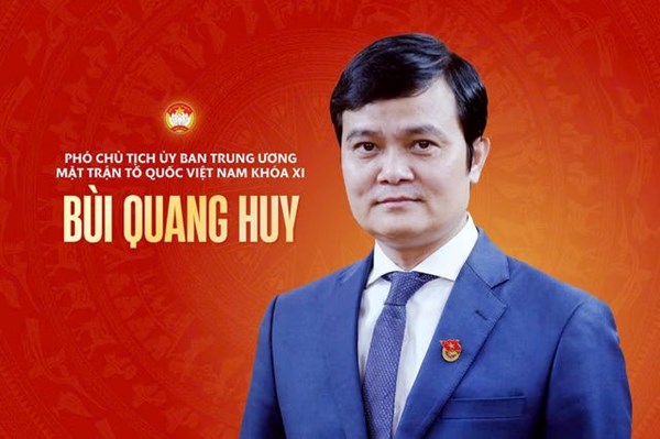 INFOGRAPHIC: Phó Chủ tịch Ủy ban Trung ương MTTQ Việt Nam khóa XI Bùi Quang Huy
