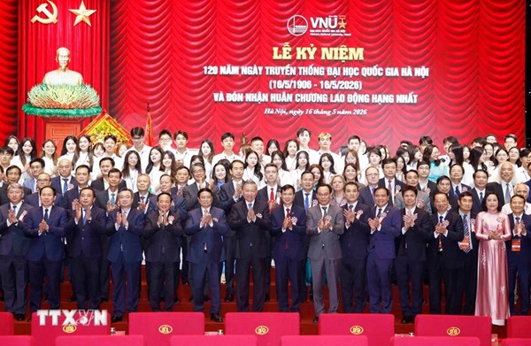 Tổng Bí thư, Chủ tịch nước Tô Lâm: Đại học Quốc gia Hà Nội tiếp tục vươn lên trở thành biểu tượng của trí tuệ Việt Nam