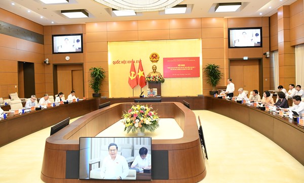 Tổng Bí thư, Chủ tịch nước Tô Lâm chủ trì Hội nghị thông qua dự thảo Báo cáo kết quả kiểm tra đợt 2 đối với Ban Thường vụ Đảng ủy Quốc hội
