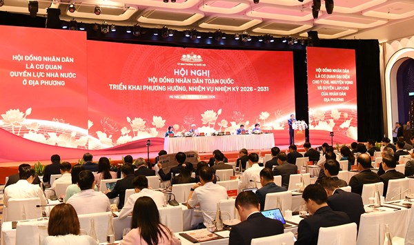 Khai mạc Hội nghị Hội đồng Nhân dân toàn quốc triển khai phương hướng, nhiệm vụ nhiệm kỳ 2026 - 2031