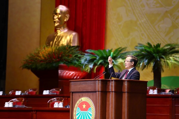 Khai mạc phiên thứ nhất Đại hội đại biểu toàn quốc Hội Nông dân Việt Nam lần thứ IX: Gần 600 đại biểu chính thức về dự