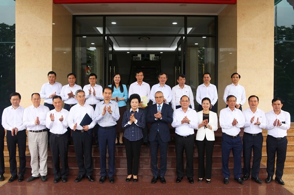 Đoàn đại biểu cấp cao Chính hiệp toàn quốc Trung Quốc thăm và làm việc tại Phú Thọ