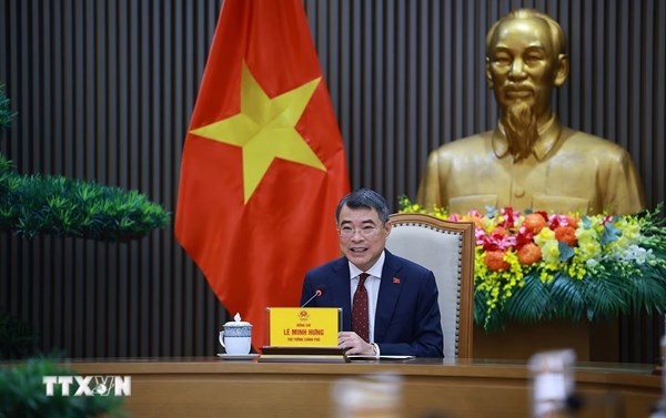 Thủ tướng Lê Minh Hưng điện đàm với Thủ tướng Trung Quốc Lý Cường
