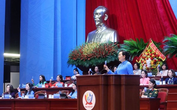 Ban Chấp hành Trung ương Hội LHPN Việt Nam khóa XIV giảm 38 Ủy viên so với khóa trước