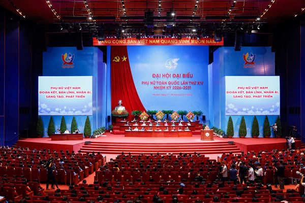 Khai mạc trọng thể Đại hội đại biểu phụ nữ toàn quốc lần thứ XIV nhiệm kỳ 2026-2031