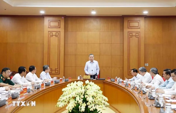 Tổng Bí thư, Chủ tịch nước Tô Lâm: Tạo nền căn bản để chuyển từ ứng phó thiên tai sang quản trị rủi ro thiên tai