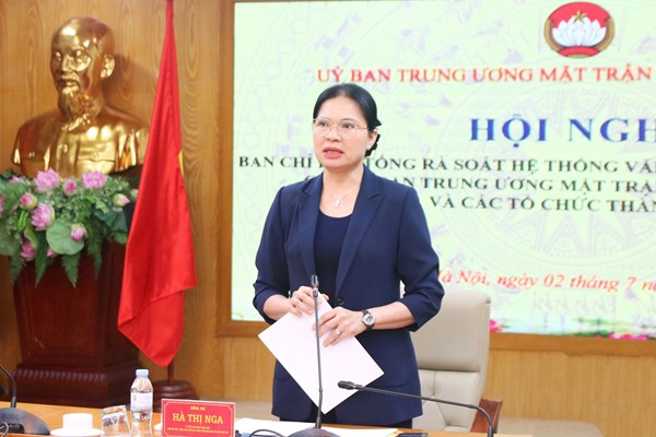 Đánh giá toàn diện thực trạng hệ thống pháp luật, đề xuất giải pháp nhằm phát huy vai trò của Mặt trận và các tổ chức thành viên