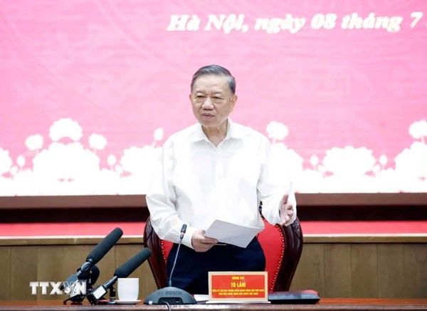 Tổng Bí thư, Chủ tịch nước Tô Lâm: Hà Nội phải tăng trưởng nhanh hơn, chất lượng phát triển phải tốt hơn