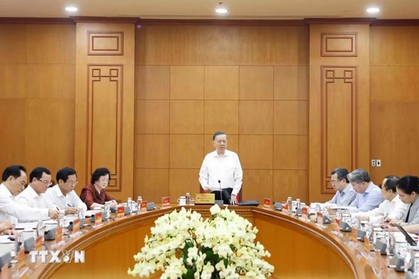 Tổng Bí thư, Chủ tịch nước Tô Lâm: Phải xây dựng thị trường lao động hiện đại, minh bạch, linh hoạt, hội nhập
