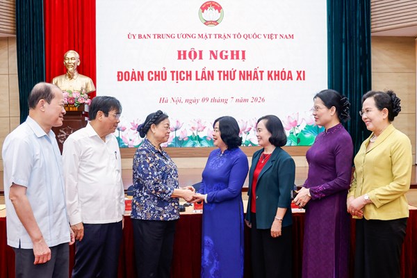 Hội nghị Đoàn Chủ tịch Ủy ban Trung ương Mặt trận Tổ quốc Việt Nam lần thứ nhất khóa XI