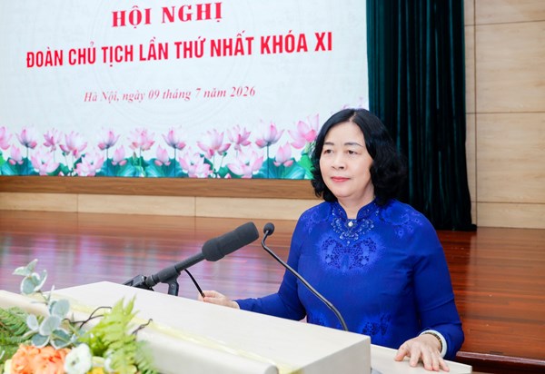 Chủ tịch Bùi Thị Minh Hoài: MTTQ Việt Nam các cấp tiếp tục kiện toàn, vận hành tổ chức bộ máy tinh gọn, hiệu lực, hiệu quả 