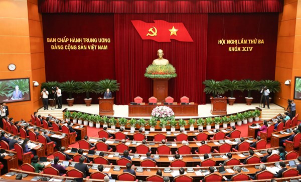 Thông báo Hội nghị lần thứ ba, Ban Chấp hành Trung ương Đảng khóa XIV
