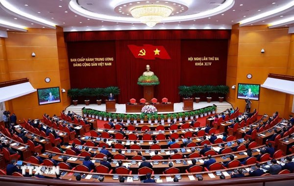Bế mạc Hội nghị lần thứ ba Ban Chấp hành Trung ương Đảng khóa XIV