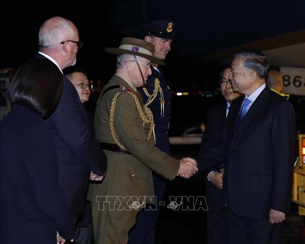 Tổng Bí thư, Chủ tịch nước Tô Lâm bắt đầu thăm cấp Nhà nước Australia