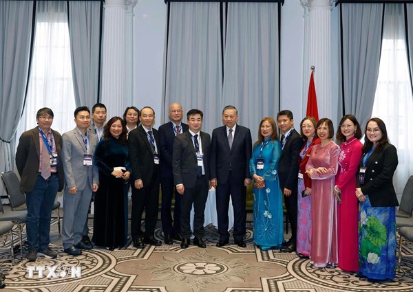 Tổng Bí thư, Chủ tịch nước Tô Lâm tiếp trí thức, nhà khoa học tiêu biểu người Việt Nam tại Australia 