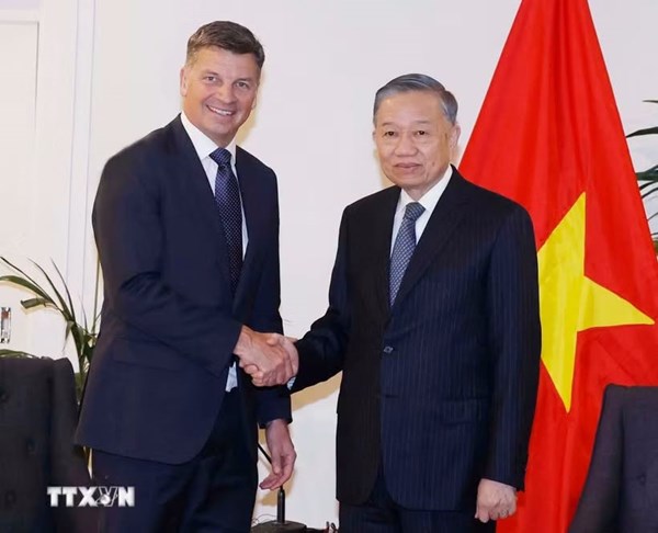 Tổng Bí thư, Chủ tịch nước Tô Lâm tiếp Lãnh đạo Liên đảng Tự do-Quốc gia Australia 