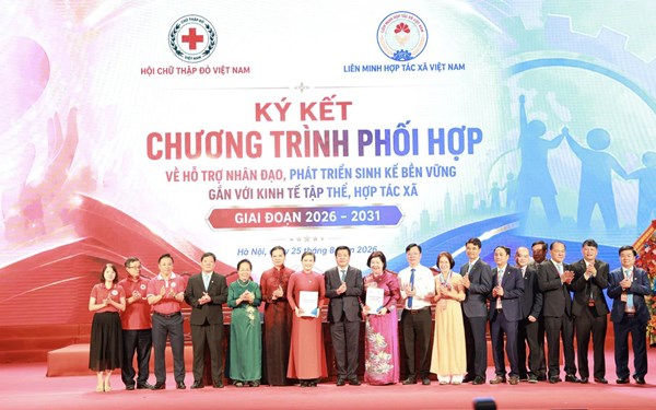 Khởi động “Tết Nhân ái 2027” gắn với hỗ trợ nhân đạo, phát triển sinh kế bền vững