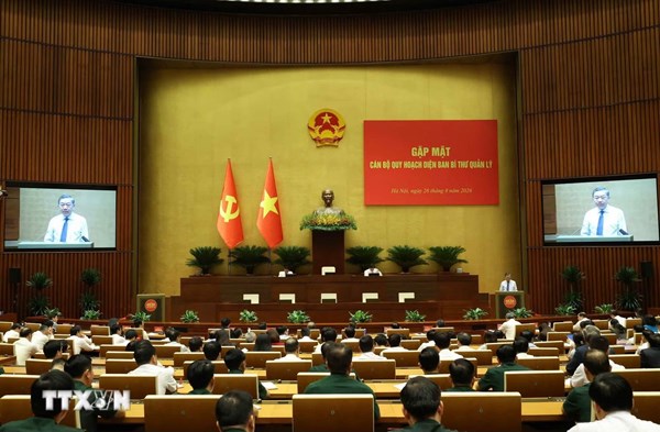 Tổng Bí thư, Chủ tịch nước Tô Lâm gặp mặt cán bộ quy hoạch diện Ban Bí thư quản lý 