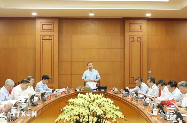 Tổng Bí thư, Chủ tịch nước Tô Lâm: Tạo bước phát triển mới về năng lực lãnh đạo và sức chiến đấu của Đảng