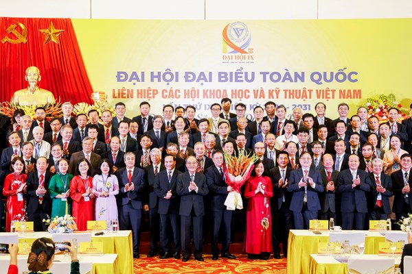 Chủ tịch Bùi Thị Minh Hoài dự Đại hội đại biểu toàn quốc Liên hiệp các Hội Khoa học và Kỹ thuật Việt Nam lần thứ IX, nhiệm kỳ 2026-2031