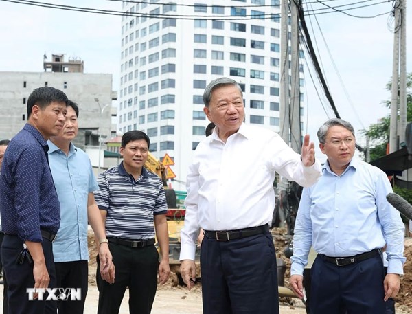 Tổng Bí thư, Chủ tịch nước Tô Lâm: Bảo đảm tiến độ, phấn đấu sớm thông xe toàn tuyến Vành đai 1