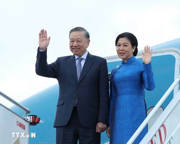 Tổng Bí thư, Chủ tịch nước Tô Lâm và Phu nhân kết thúc tốt đẹp chuyến thăm Pháp