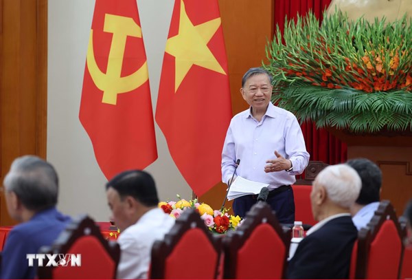 Tổng Bí thư, Chủ tịch nước Tô Lâm: Trí tuệ tích lũy trong lịch sử phải trở thành năng lực dẫn dắt sự phát triển đất nước 
