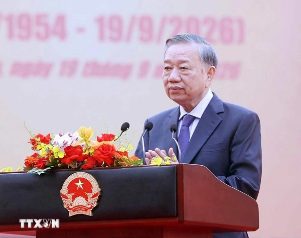 Phát biểu của Tổng Bí thư, Chủ tịch nước Tô Lâm tại Lễ kỷ niệm 72 năm Ngày Bác Hồ về thăm Đền Hùng và khánh thành Tượng đài “Bác Hồ với ngày hội non sông”