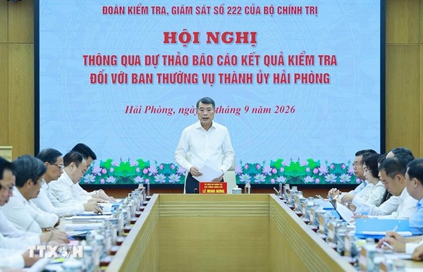Thủ tướng Lê Minh Hưng: Cán bộ lãnh đạo Hải Phòng cần có tư duy chiến lược, năng lực kiến tạo 