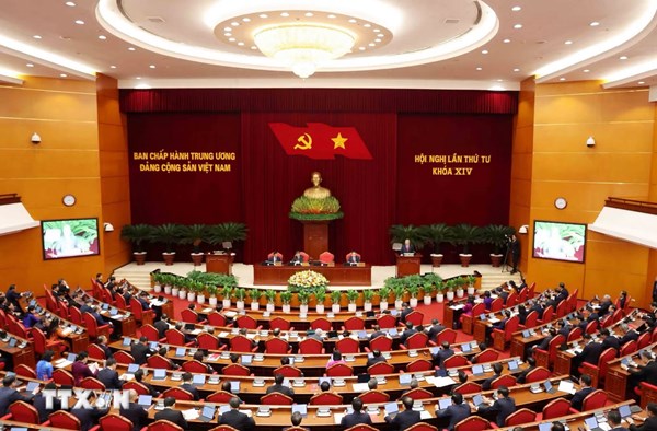 Khai mạc trọng thể Hội nghị lần thứ Tư Ban Chấp hành Trung ương Đảng khóa XIV 