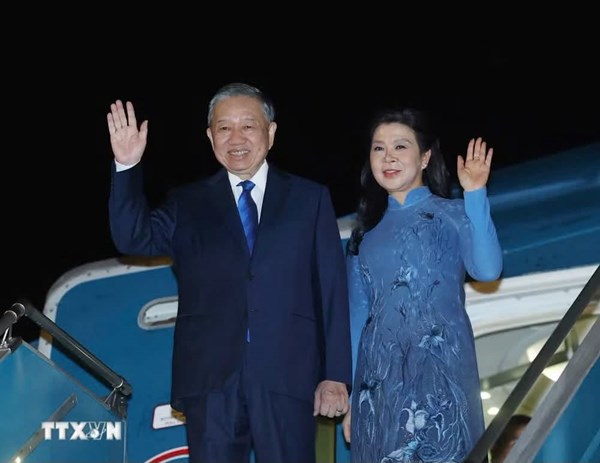 Tổng Bí thư, Chủ tịch nước Tô Lâm cùng Phu nhân lên đường thăm Đan Mạch, Liên minh châu Âu và Bỉ 