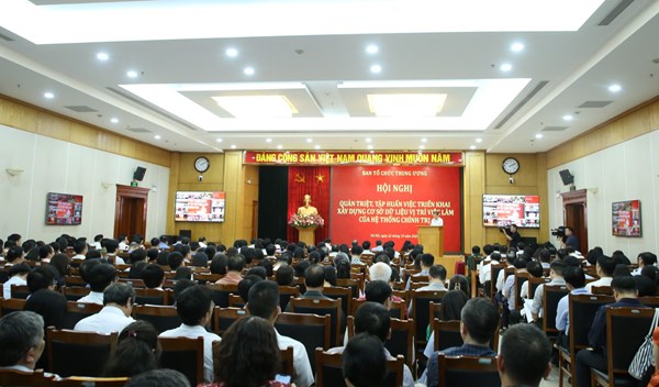Tài liệu triển khai xây dựng cơ sở dữ liệu vị trí việc làm của hệ thống chính trị