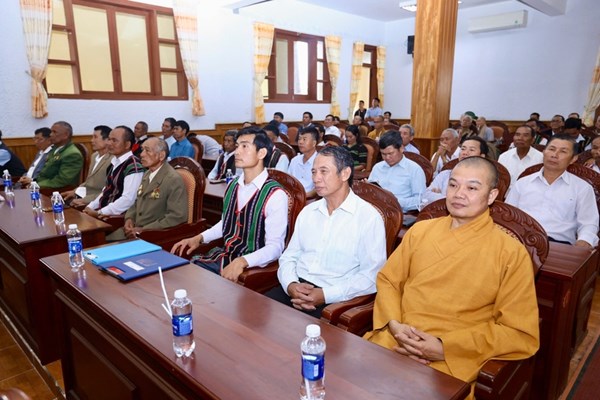 Hiệu quả từ chính sách chăm lo phát huy vai trò đội ngũ Người có uy tín ở Lâm Đồng