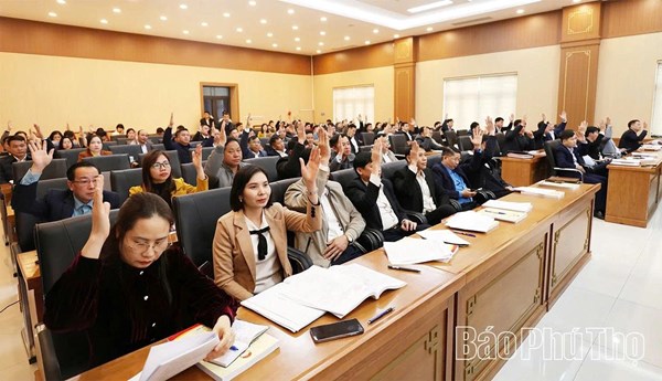 Phú Thọ: Hội nghị hiệp thương lần thứ hai danh sách ứng cử đại biểu Quốc hội khóa XVI, đại biểu HĐND tỉnh khóa XX