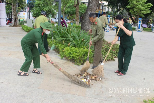Lạng sơn: Gương mẫu vì môi trường xanh