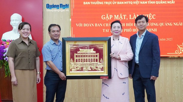 Hội Đồng hương Quảng Ngãi tại TP.Hồ Chí Minh luôn đồng hành cùng sự phát triển của tỉnh