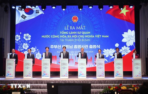 Tổng Bí thư Tô Lâm dự Lễ ra mắt Tổng lãnh sự quán Việt Nam tại Busan