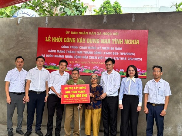 Thêm một mái ấm nghĩa tình trao tới cựu chiến binh