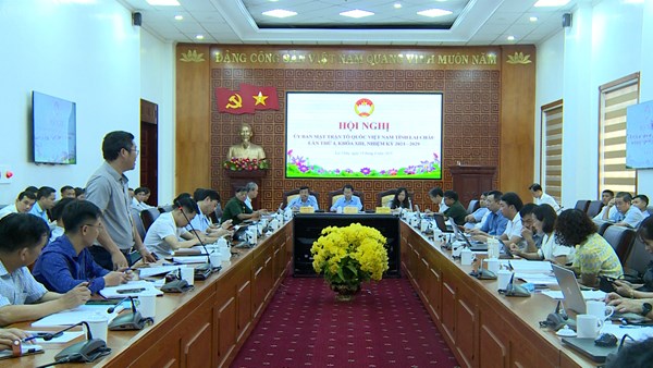 Hội nghị Ủy ban MTTQ Việt Nam tỉnh Lai Châu lần thứ 4