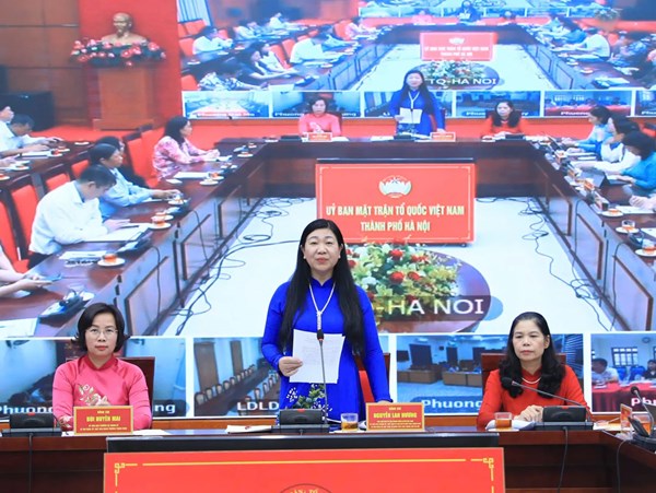 Hà Nội lập các tổ công tác hướng dẫn, gỡ khó khăn trong tổ chức Đại hội MTTQ cấp xã