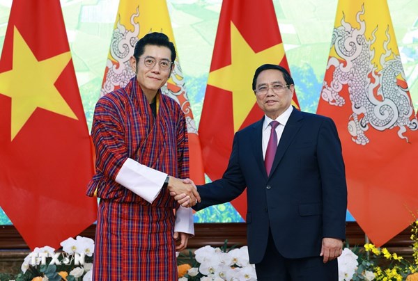 Thủ tướng: Tạo xung lực mới cho mối quan hệ giữa hai nước Việt Nam và Bhutan