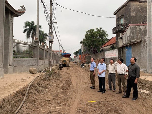 Đồng thuận mở đường, chung tay dựng xây nông thôn mới