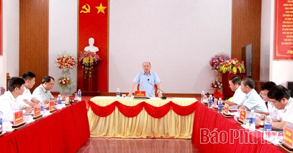 Phú Thọ: Kiểm tra tình hình vận hành chính quyền địa phương hai cấp tại xã Khả Cửu