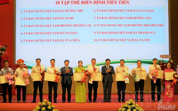 Điện Biên: Thi đua yêu nước tạo động lực phát triển bền vững