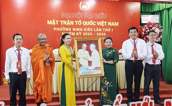 Cần Thơ: Ủy ban MTTQ Việt Nam phường Ninh Kiều tổ chức thành công đại hội lần thứ I, nhiệm kỳ 2025-2030