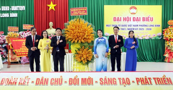 Đồng Nai: Phường Long Bình và 2 xã Nam Cát Tiên, Tân Quan tổ chức Đại hội đại biểu MTTQ Việt Nam cấp xã