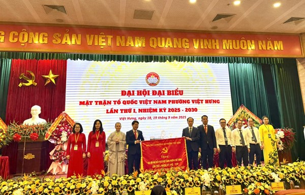 Hà Nội: 188 đại biểu dự Đại hội MTTQ Việt Nam phường Việt Hưng nhiệm kỳ 2025-2030