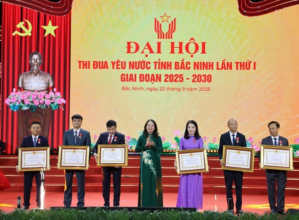 Đại hội Thi đua yêu nước tỉnh Bắc Ninh lần thứ I, giai đoạn 2025 - 2030