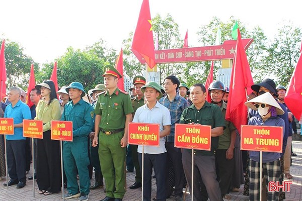 Hà Tĩnh: Sôi nổi thi đua xây dựng nông thôn mới