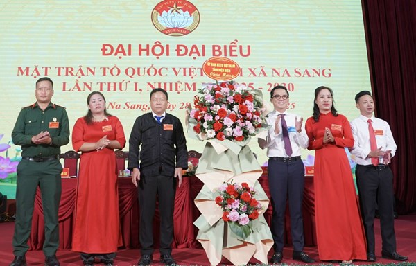 Điện Biên: Đại hội đại biểu MTTQ Việt Nam xã Na Sang lần thứ I
